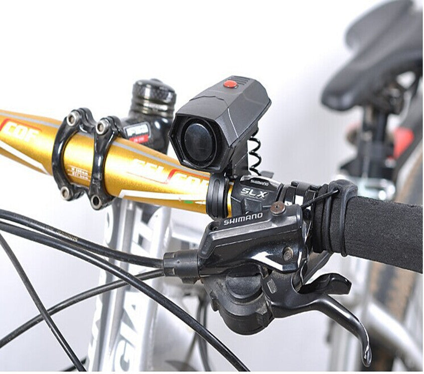 Bicycle Electric Horn Mountain Bike Bicycle Bell 110 Decibel Loud Horn Bell